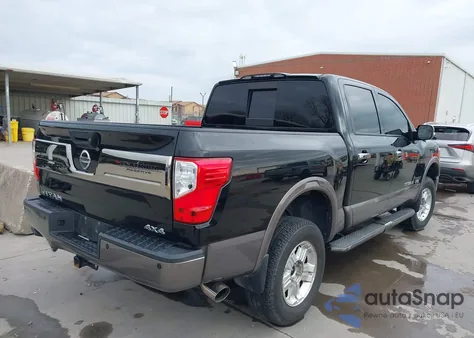2018 Nissan Titan Platinum Reserve z USA, uszkodzony, nr VIN 1N6AA1E54JN508081
